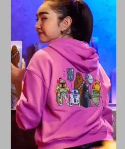 Star Wars Pink Zip-up Hoodie