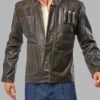 Han Solo Star Wars Brown Leather Jacket