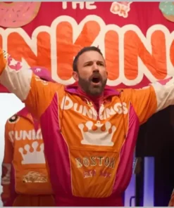 Ben Affleck Super Bowl Dunkin Donuts Jacket for Sale