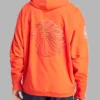 Adidas Team GB Orange Fleece Hooded Jacket