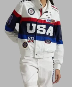 USA Olympics Closing Ceremony White Jacket