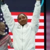 Team USA Simone Biles Track Jacket in White