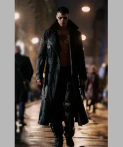 The Crow 2024 Bill Skarsgard Trench Coat