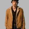 Timothee Chalamet A Complete Unknown Shearling Jacket