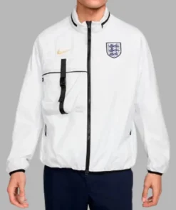 Nike England 2024 Euro White Jacket for Sale