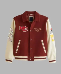 2024 Abercrombie Kansas City Chiefs Varsity Jacket