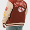 Abercrombie Kansas City Chiefs Maroon Jacket for Sale