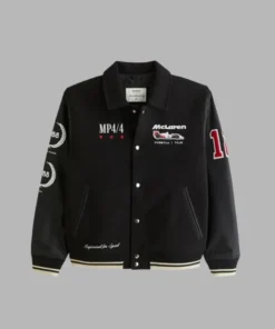 Abercrombie McLaren Varsity Bomber Jacket