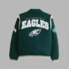 Philadelphia Eagles Green Varsity Jacket