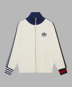 Adidas x Gucci Viscose Zip-Up Jacket