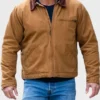 Reacher S02 Jack Reacher Brown Jacket at Lambs Leather