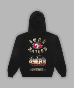 Born x Raised San Francisco 49ers Chrome Rocker Hoodie