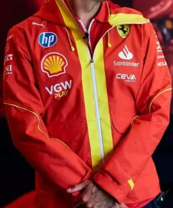 Carlos Sainz 2024 Scuderia Ferrari Team Jacket