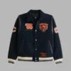 NFL 2024 Abercrombie Chicago Bears Varsity Bomber Jacket