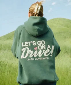 Green Dandy Let’s Go on a Drive Hoodie