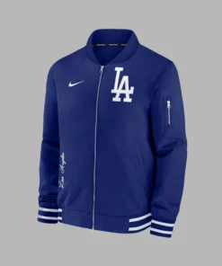 Los Angeles Dodgers Blue Bomber Jacket