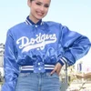 Dodgers Sofia Carson Bomber Jacket