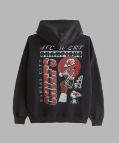 Abercrombie Kansas City Chiefs Graphic Popover Hoodie