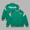 NFL Eagles Heavyweight Satin Jacket