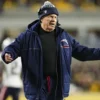 Bill Belichick New England Patriots Sideline Blue Jacket