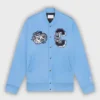 OVO Unc Tar Heels Varsity Jacket Blue