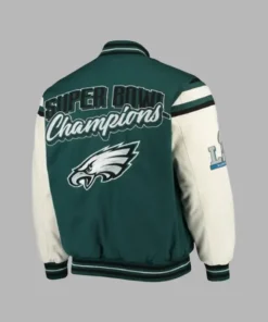 Philadelphia Eagles G-III Sports Victory Bomber Jacket