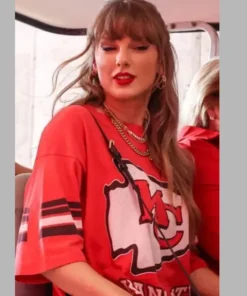 Taylor Swift Kansas City Chiefs Red T-Shirt