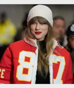 Chiefs Taylor Swift Puffer Jacket