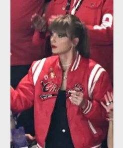 Super Bowl LVIII Chiefs Taylor Swift 60 Red Jacket