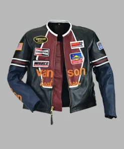 Vanson Star Racing Leather Jacket