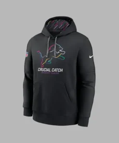 Detroit Lions 2024 Crucial Catch Club Hoodie