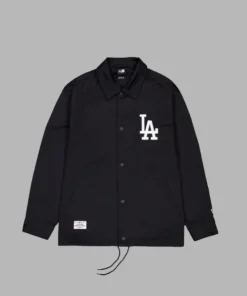 Los Angeles Dodgers Black Starter Coach Jacket