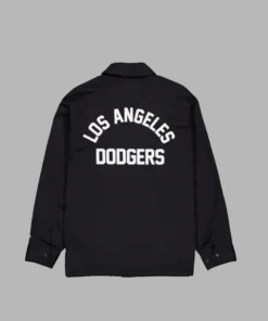 Los Angeles Dodgers Black Coach Jacket