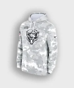 Salute to Service Chicago Bears Camo Hoodie for Sale