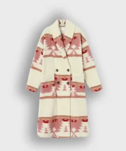 Yellowstone S05 Beth Dutton Pink Aztec Coat