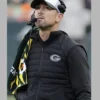 Green Bay Packers Matt LaFleur Black Puffer Vest