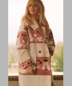 Beth Dutton Yellowstone S05 Pink Coat