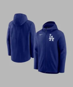 Nike Royal Los Angeles Dodgers Hoodie Jacket