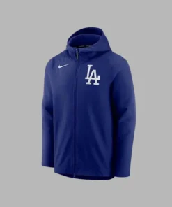 Nike Royal Los Angeles Dodgers Full-Zip Hoodie Jacket