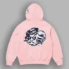 Supreme x Mitchell & Ness NCAA Hoodie Pink