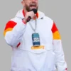 Kansas City Chiefs Travis Kelce Super Bowl Parade White Jacket