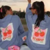 Starfit cherry Bomb Pullover Hoodie for Sale