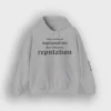 There Will Be No Explanation Just Reputation Taylor Swift Hoodie Grey